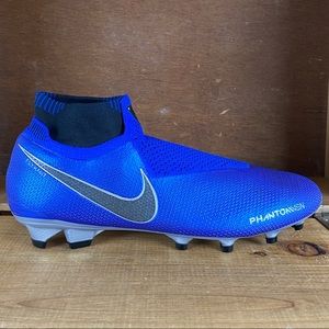 Nike Phantom VSN Elite DF FG ACC Blue Soccer Cleat